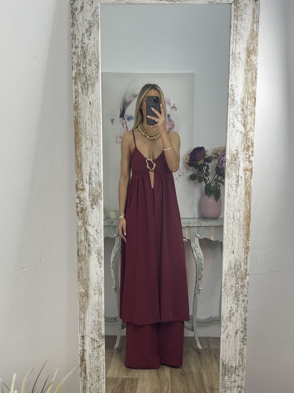 Conjunto Ainara burdeos