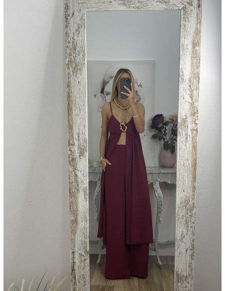 Conjunto Ainara burdeos