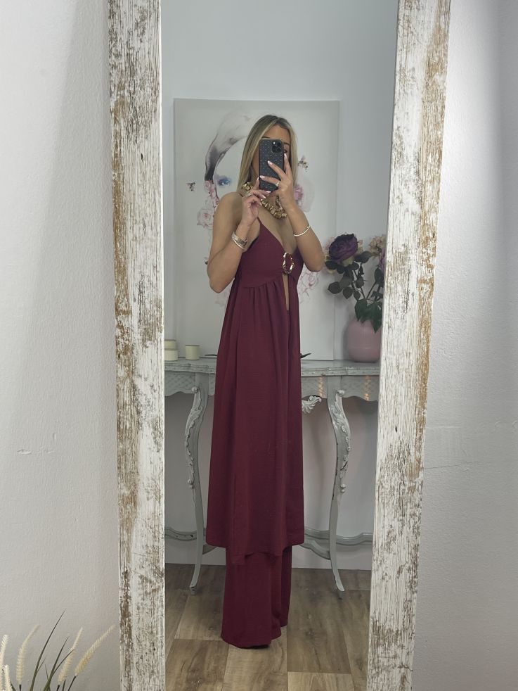 Conjunto Ainara burdeos