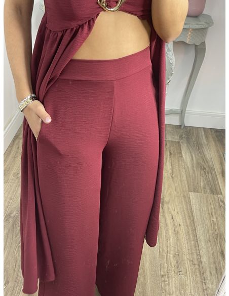 Conjunto Ainara burdeos