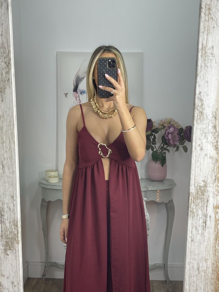 Conjunto Ainara burdeos