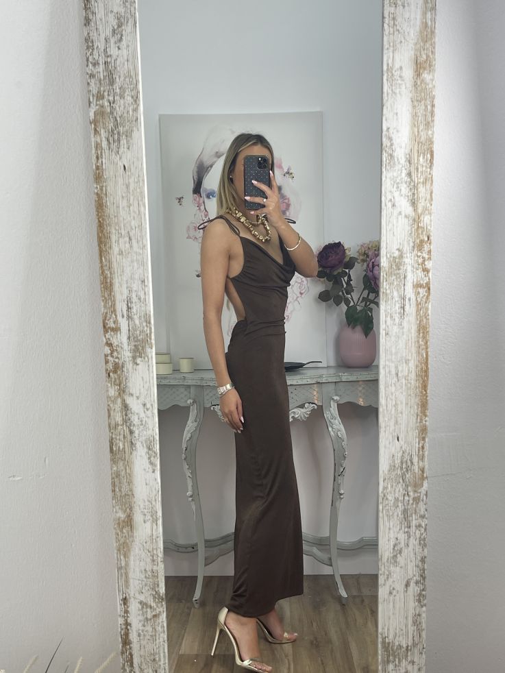 Vestido Scarlett chocolate