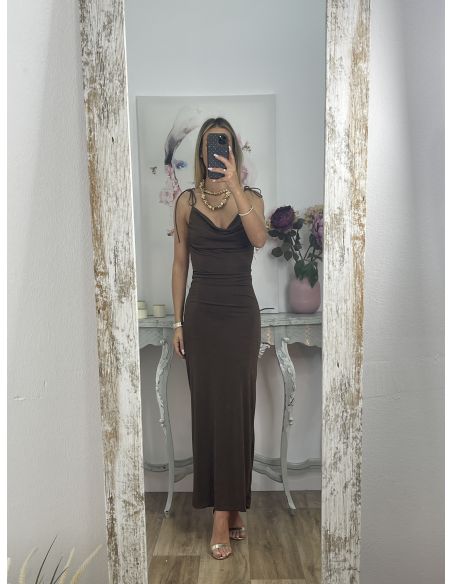 Vestido Scarlett chocolate