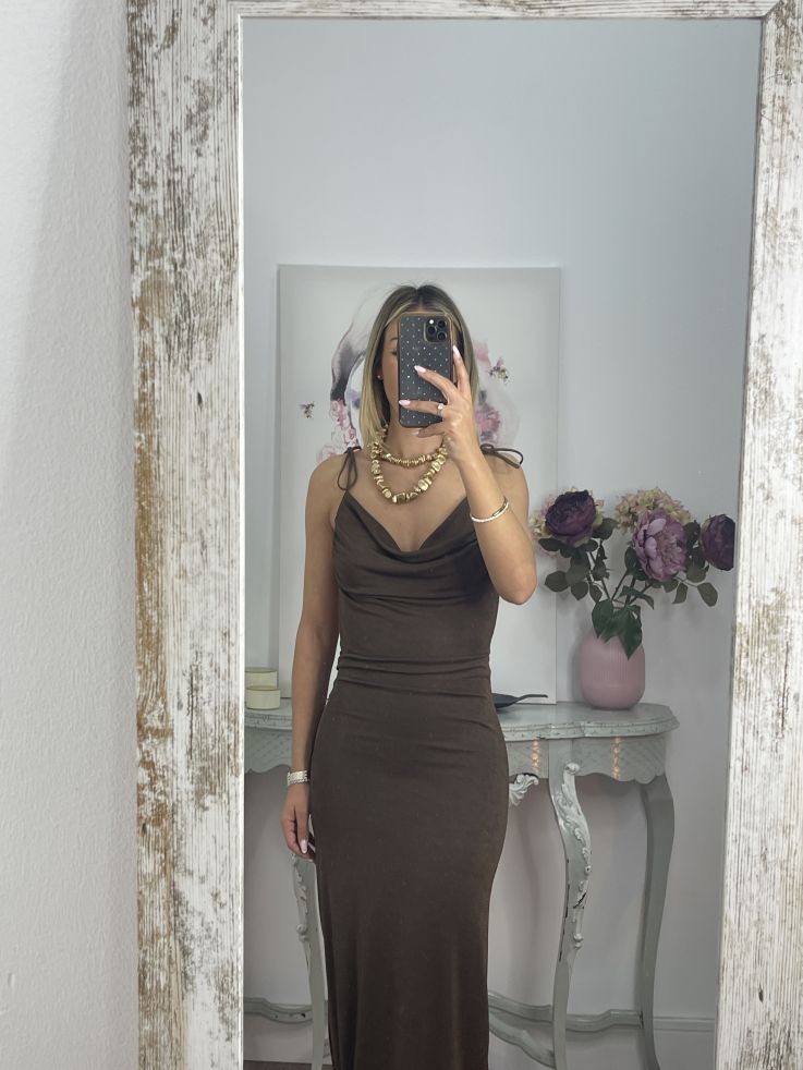 Vestido Scarlett chocolate