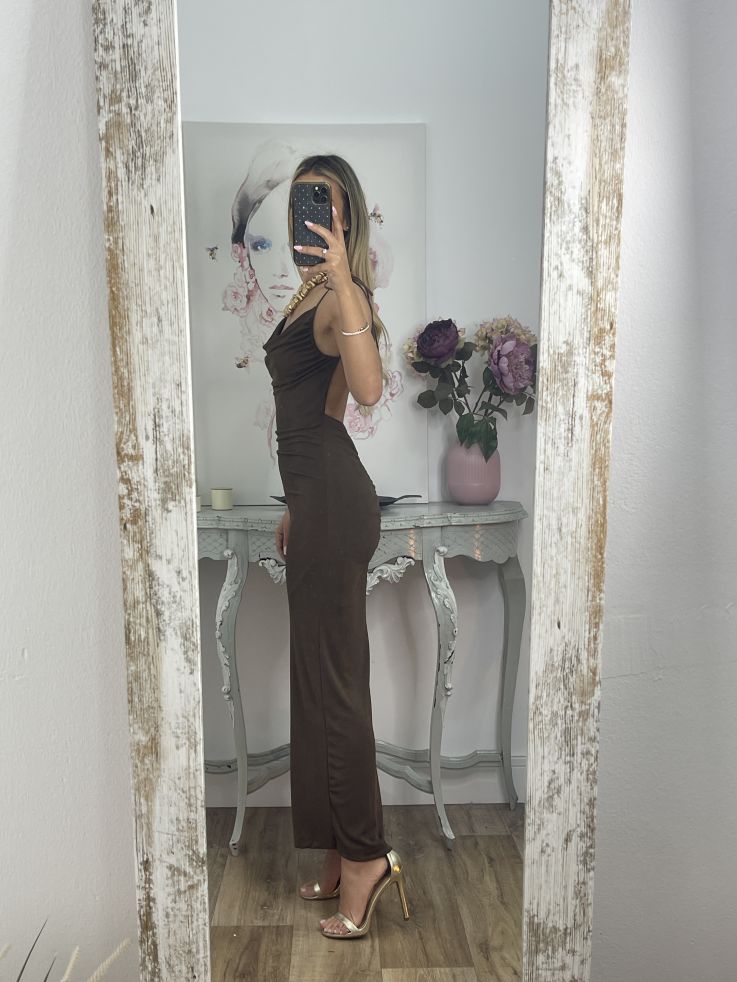 Vestido Scarlett chocolate