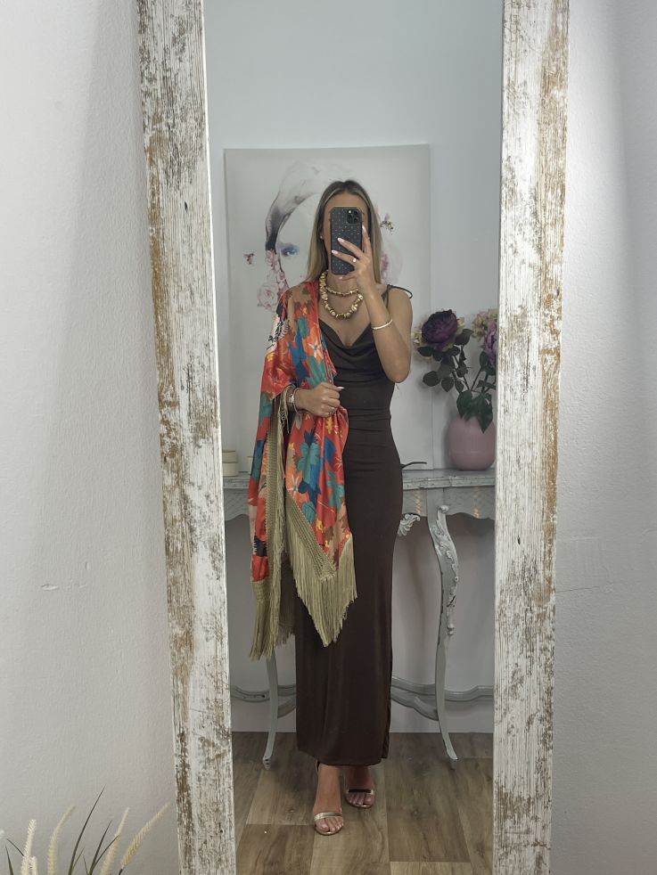 Vestido Scarlett chocolate