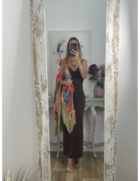 Vestido Scarlett chocolate