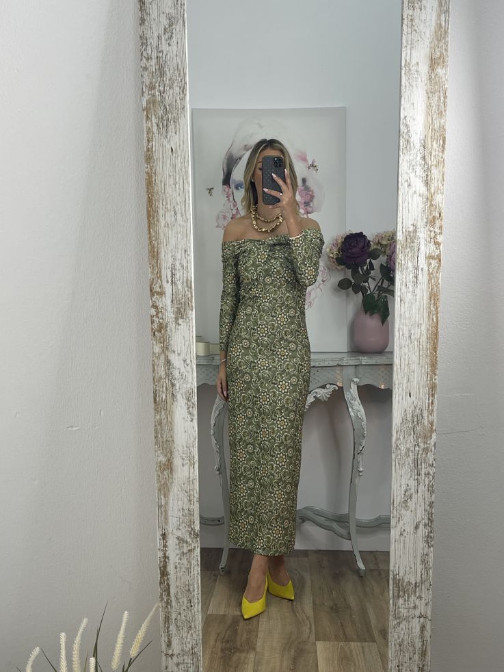 Vestido Lucrecia verde