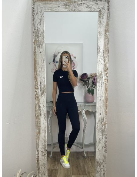 Camiseta corta negra Michigan