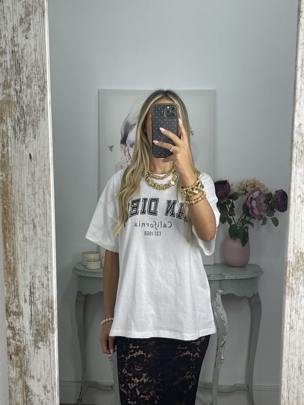 Camiseta blanca San Diego