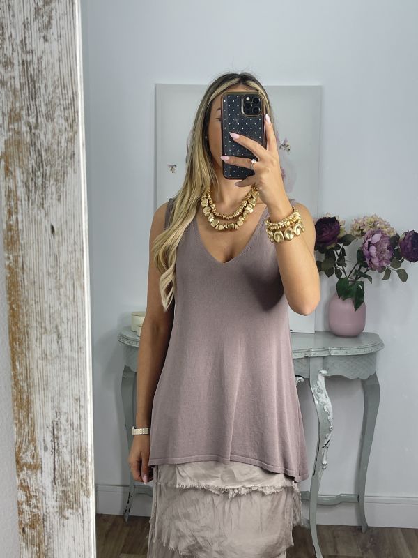 Jersey Filipa taupe