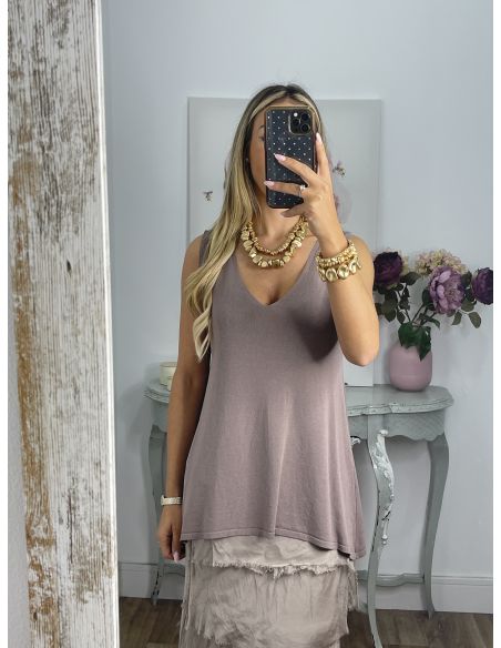 Jersey Filipa taupe