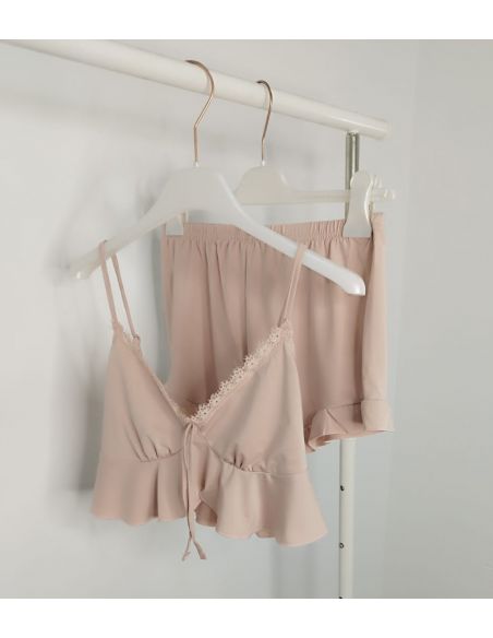 Pijama nude de top y short