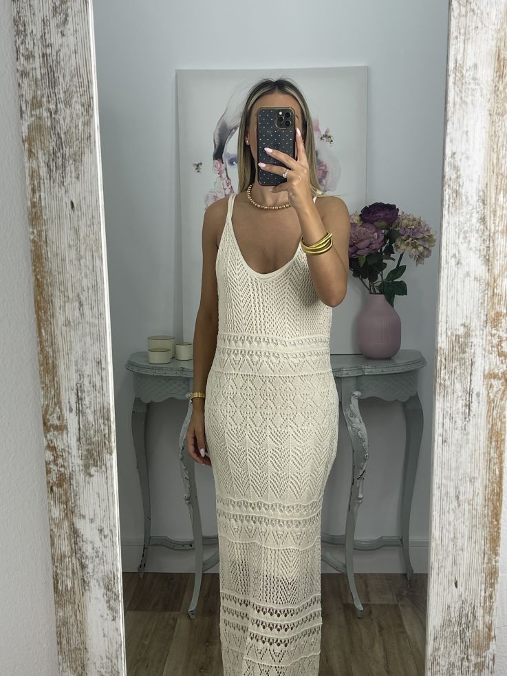 Vestido Veracruz beige