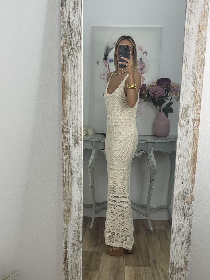 Vestido Veracruz beige