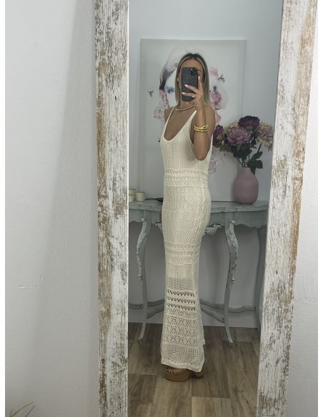 Vestido Veracruz beige