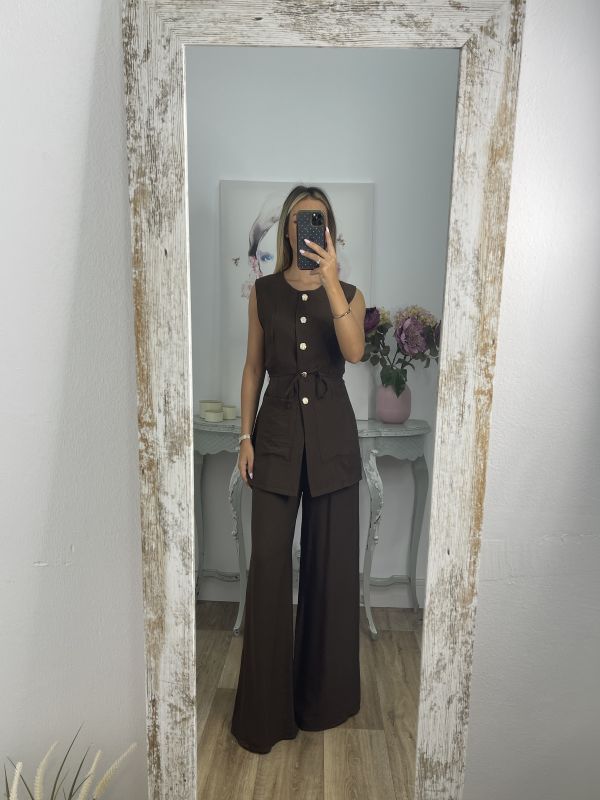 Conjunto Elo chocolate