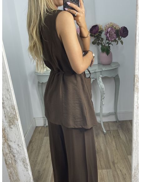 Conjunto Elo chocolate