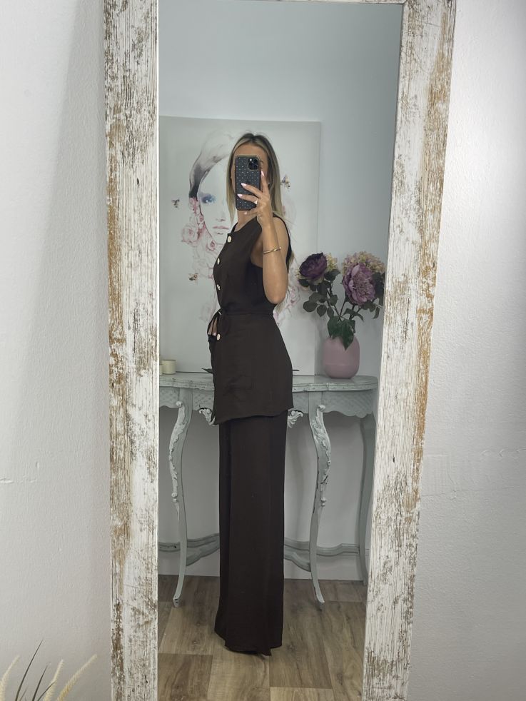 Conjunto Elo chocolate
