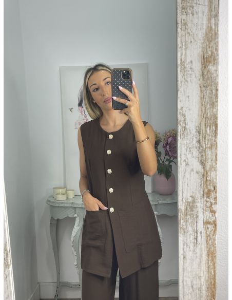 Conjunto Elo chocolate