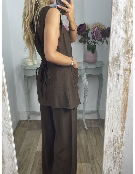Conjunto Elo chocolate