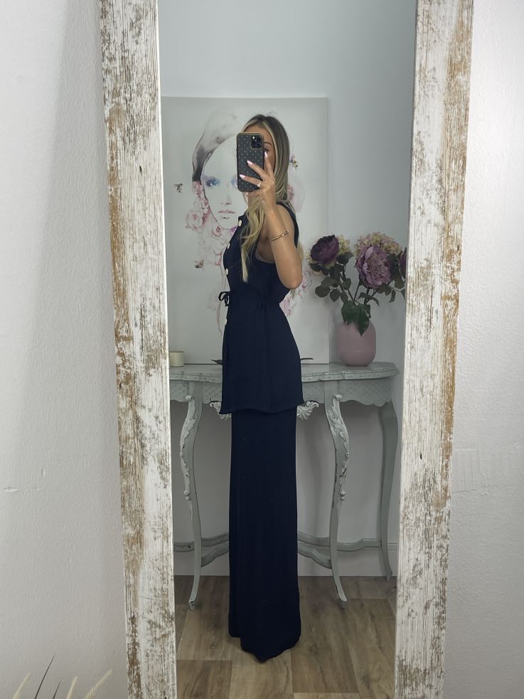 Conjunto Elo azul marino