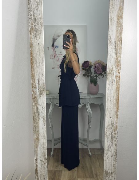 Conjunto Elo azul marino