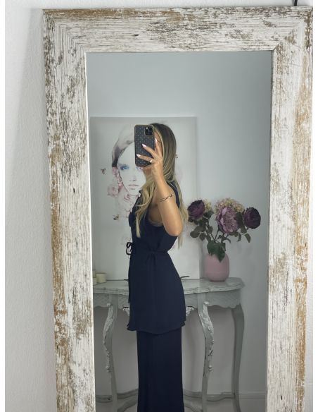Conjunto Elo azul marino