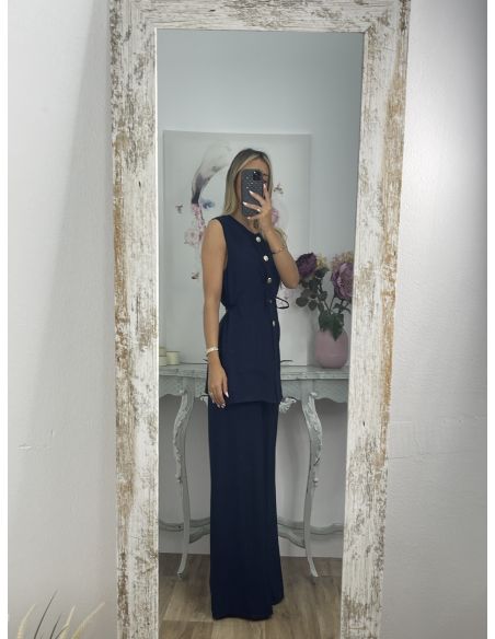 Conjunto Elo azul marino