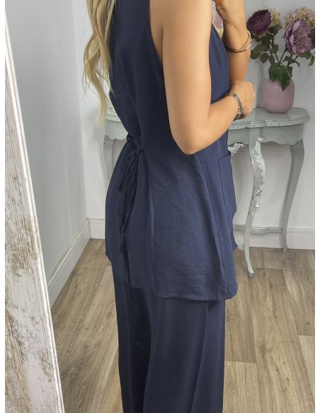 Conjunto Elo azul marino