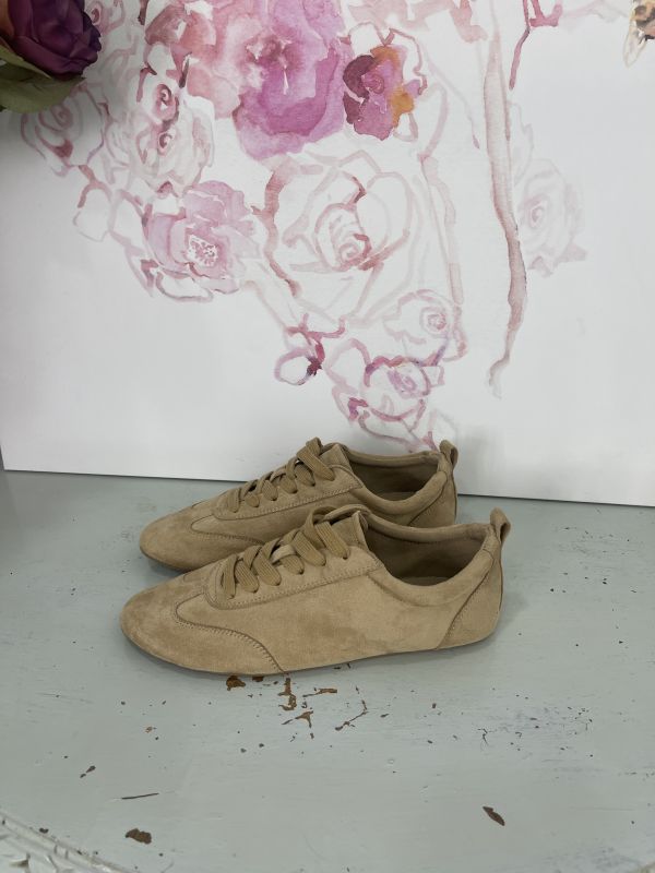 Zapatillas Camel piel de melocotón