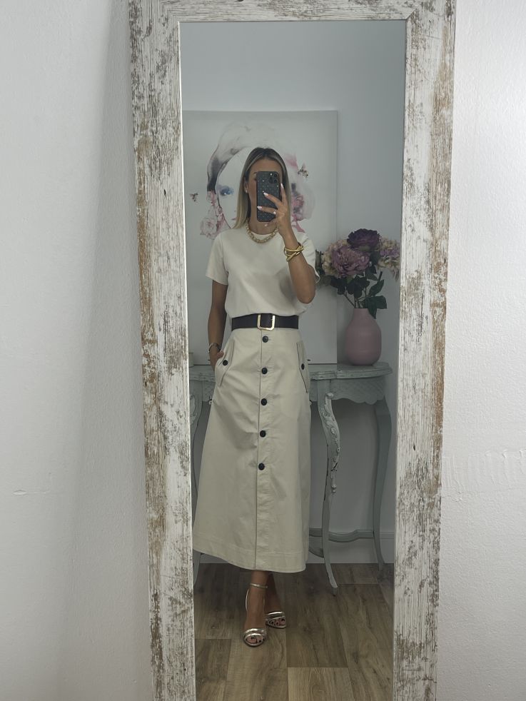 Camiseta Básica beige