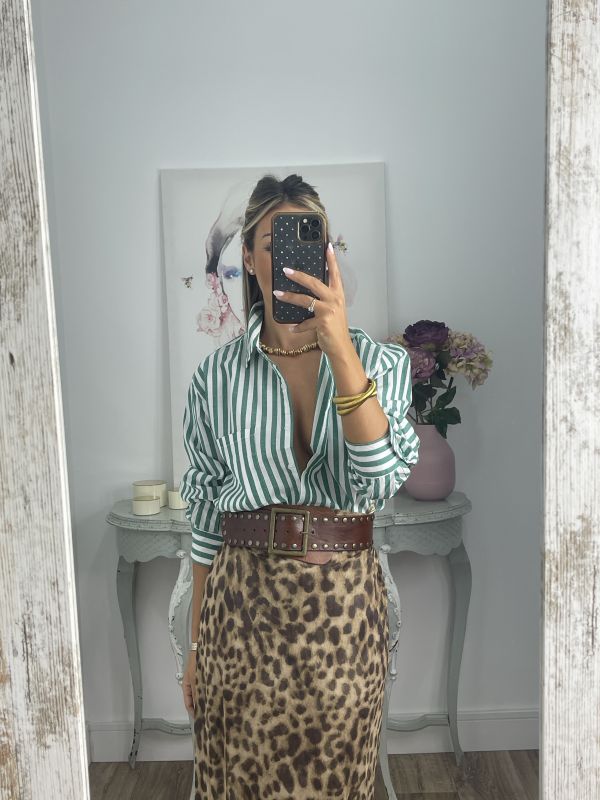 Camisa Violeta verde