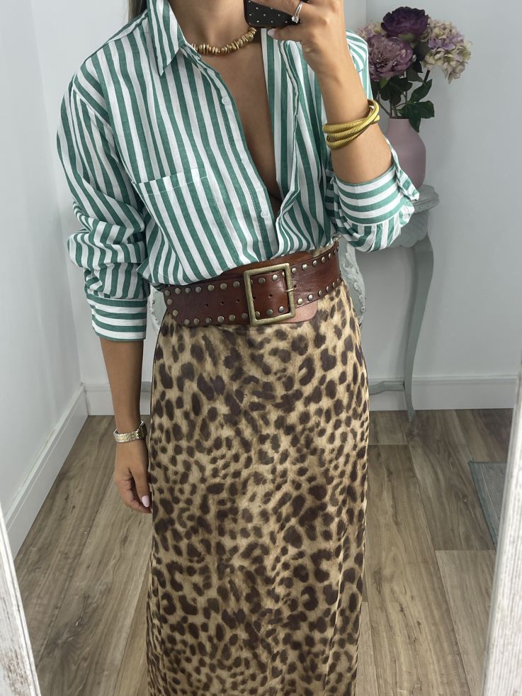 Camisa Violeta verde