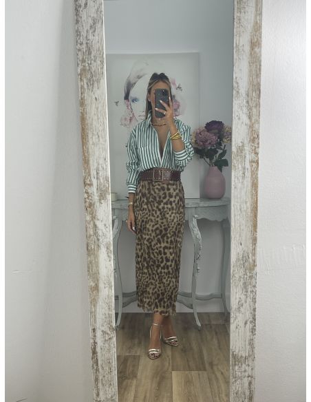 Camisa Violeta verde