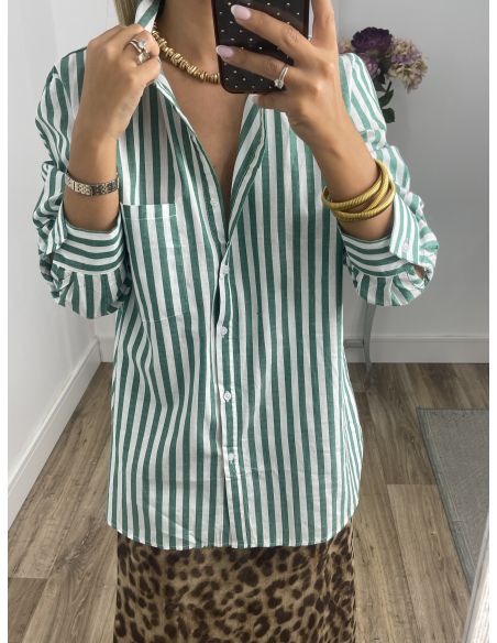 Camisa Violeta verde