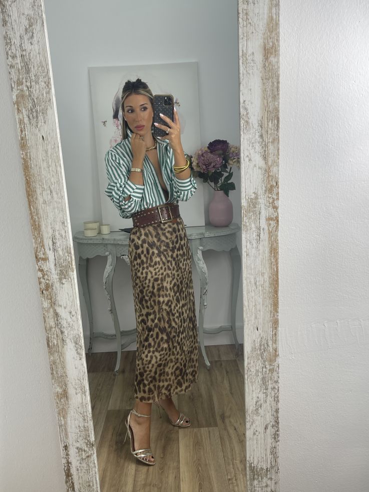 Camisa Violeta verde