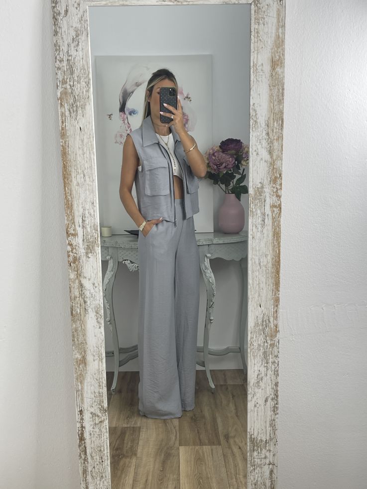 Conjunto Miki gris