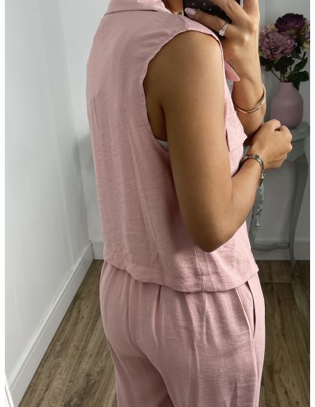 Conjunto Miki rosa
