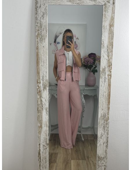 Conjunto Miki rosa