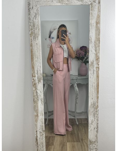Conjunto Miki rosa