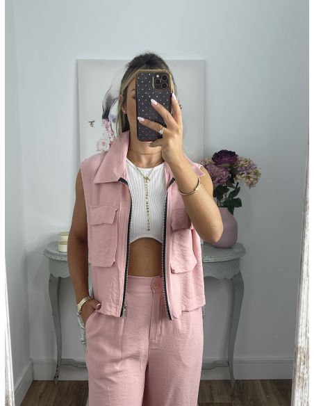 Conjunto Miki rosa