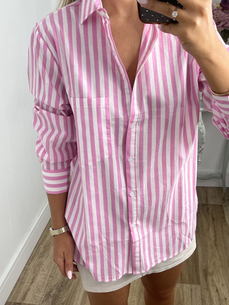 Camisa Violeta rosa