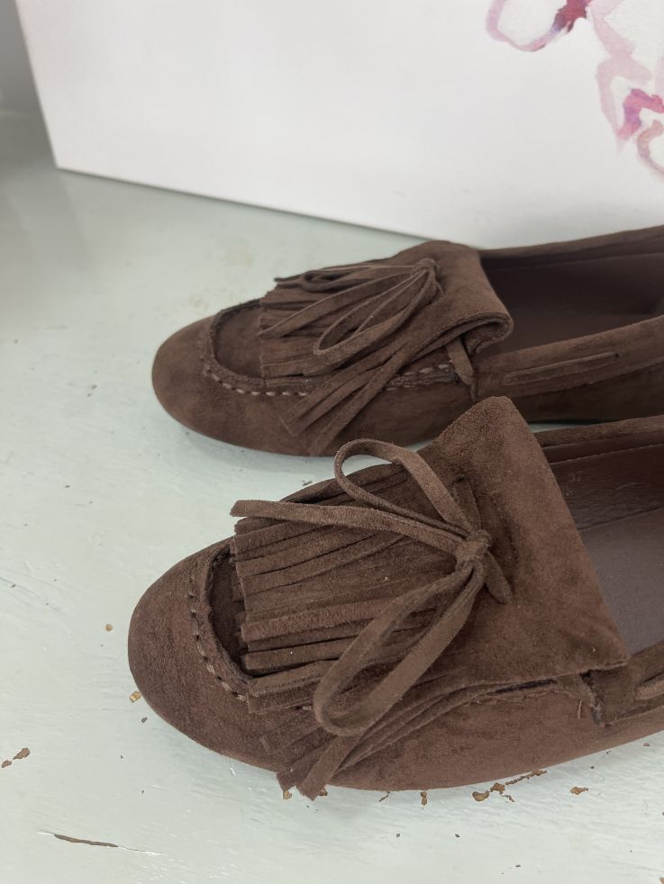 Mocasín marrón chocolate