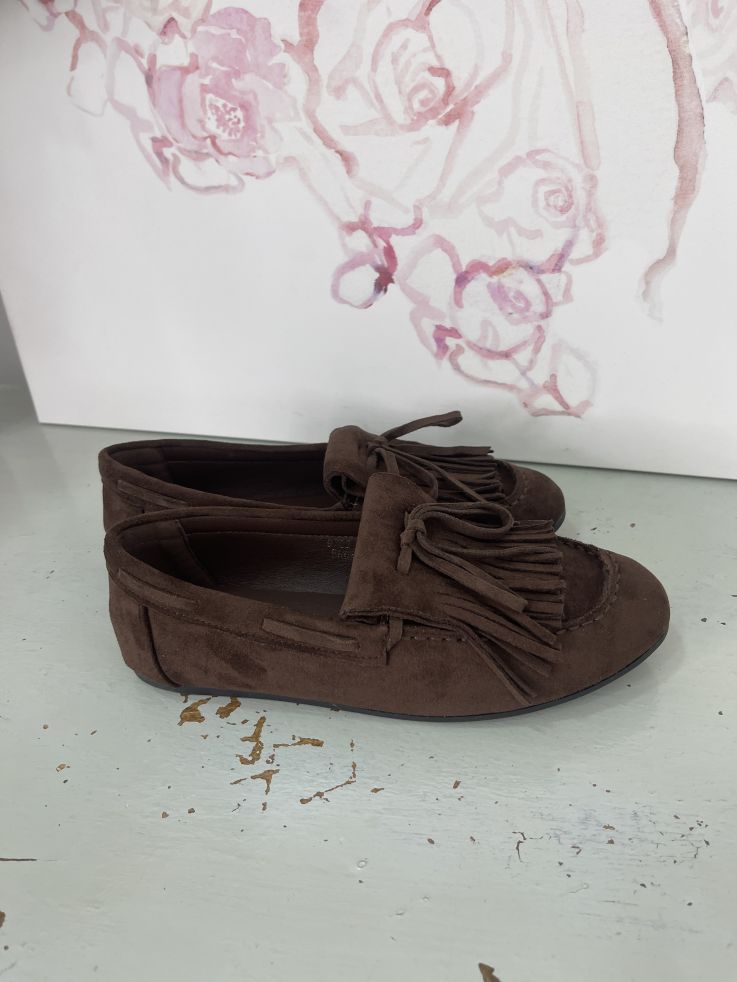 Mocasín marrón chocolate