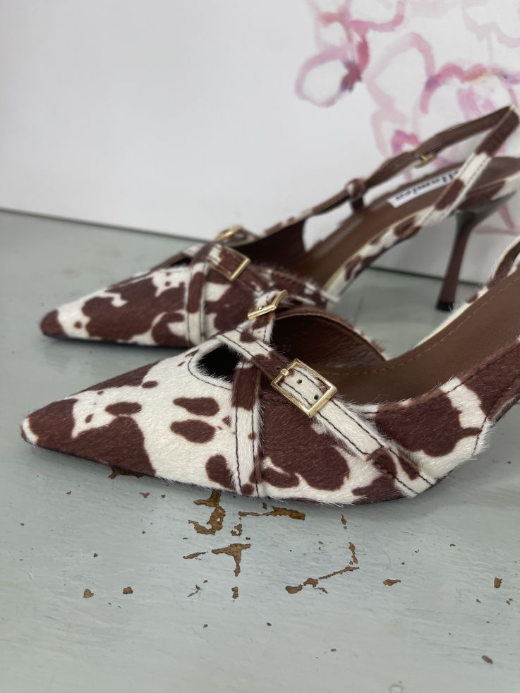 Zapatos destalonado vaca