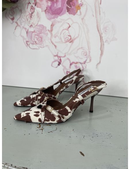 Zapatos destalonado vaca