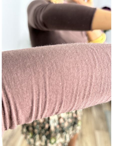 Camiseta Melissa chocolate