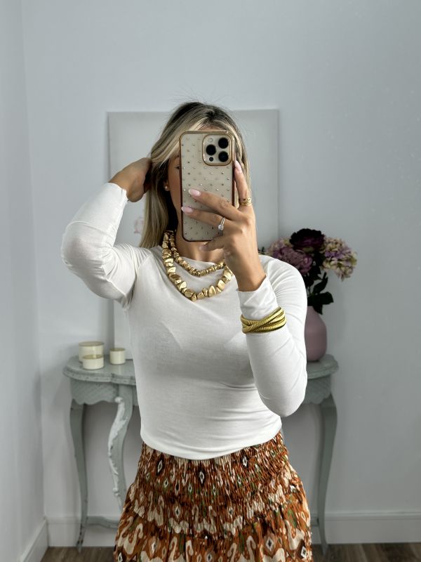 Camiseta Melissa blanca