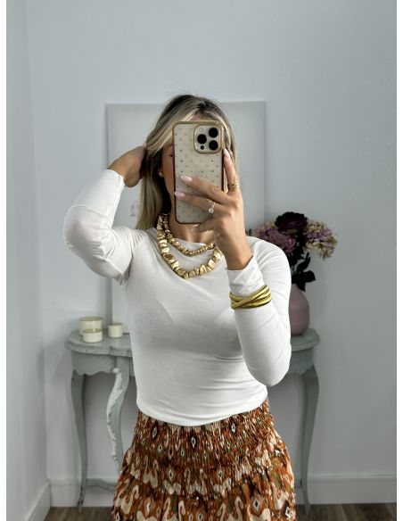 Camiseta Melissa blanca